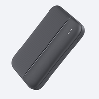 OEM 22,5W Charge rapide Haute capacité 5000mAh Batterie externe ABS Li-Polymère Ultra compacte Taille carte Chargeur portable Double USB Type-C