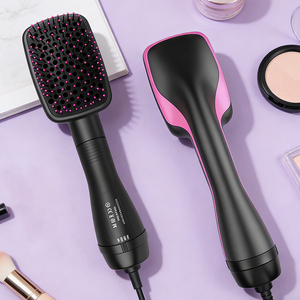 Professional 1000W High <b>Power</b> One Step Hair Dryer and Styler Hot Air <b>Brush</b> with PTC Heating 3 Modes Ionic Paddle <b>Brush</b> - Product Image 1