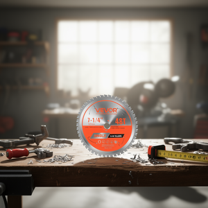 Lame de scie circulaire Vevor 7-1/4 pouces 48 dents à pointe en carbure pour la coupe du bois - Product Image 2