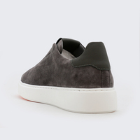 Fabricants de chaussures à marque privée LANCI, baskets de créateurs pour hommes, baskets en daim, chaussures avec logo personnalisé, baskets de créateurs pour hommes