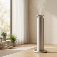 Diffuseur d'arômes intelligent en alliage d'aluminium, contrôlé par application, à brancher sur USB, fonctionnement silencieux, forte production de brume, parfum longue durée