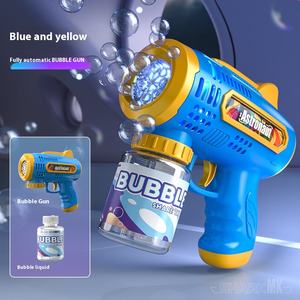 Para <span class=keywords><strong>Amazon</strong></span> Cross-Border Best Seller Juguete para niños al aire libre <span class=keywords><strong>Pistola</strong></span> <span class=keywords><strong>de</strong></span> <span class=keywords><strong>burbujas</strong></span> <span class=keywords><strong>de</strong></span> mano con luz completamente automática <span class=keywords><strong>de</strong></span> 8 agujeros Plástico duradero - Product Image 6