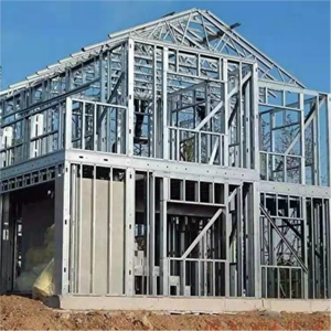 Villa Prefabbricata di Lusso a Due Piani <span class=keywords><strong>con</strong></span> Struttura in Acciaio Leggero, <span class=keywords><strong>Casa</strong></span> Prefabbricata e Magazzino in Acciaio Leggero - Product Image 2