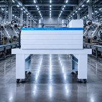 Machine d'emballage automatique de palettes en film rétractable thermique en acier inoxydable robuste