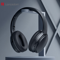 Langsdom Penjualan Laris Headset Nirkabel ANC Headphone Bluetooth Dapat Dilipat Bando Headphone