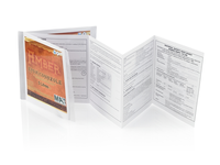 Étiquettes autocollantes personnalisées, durables, imperméables, résistantes à l'huile, écologiques, multi-pages, extensibles, pour livrets, offrant une information maximale