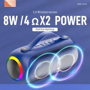 Altavoces Inalámbricos Portátiles <span class=keywords><strong>JOKO</strong></span> 2026 con Luz Ambiental RGB de 8W*2 para Computadora, Tendencia para Reproducir Música en Casa o Acampar - Product Image 3