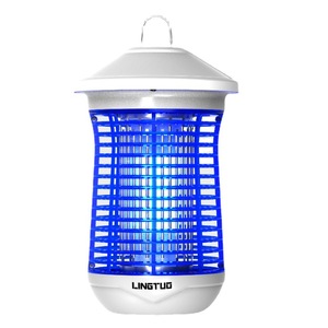 Tueur de moustiques électrique LINGTUO 18W, lampe UV étanche pour extérieur avec grille de choc 4000V pour la lutte antiparasitaire dans le jardin - Product Image 5