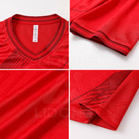 Maillots de football personnalisés à séchage rapide, vêtements de sport, impression par transfert thermique, maillots de foot sur mesure