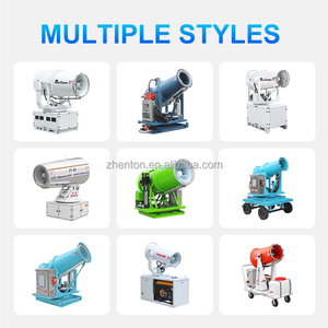 Cañones de Niebla Móviles para Humidificación y <span class=keywords><strong>Riego</strong></span> de Céspedes de Estadios, Máquina de Pulverización de Niebla Totalmente Automática con Control Remoto - Product Image 5