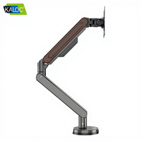 Support d'écran KALOC KLC-XS100 17"-32" 9kg, économique, à ressort, pour un seul écran, support de montage VESA