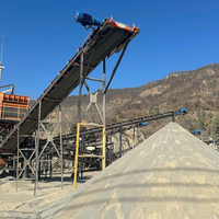 Planta Fija de Trituración y Cribado de Piedra de 400-600 t/h, Línea Completa con Trituradora de Mandíbulas, Cono y Fabricante de Arena para Proyectos de Infraestructura