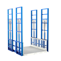 Chine fournisseur levage voyage 2.5m marchandises ascenseur plate-forme élévatrice 1.5 tonnes usine monte-charge à vendre