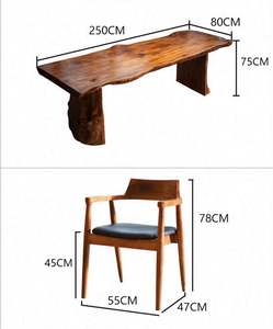 GEDO 2026 Tavolo e Sedie da Pranzo <span class=keywords><strong>in</strong></span> <span class=keywords><strong>Legno</strong></span> Massello Naturale per Casa, Vendita all'Ingrosso dalla <span class=keywords><strong>Fabbrica</strong></span> - Product Image 6
