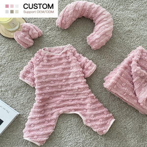 Offre Spéciale animal de compagnie chien pyjamas ensemble chiot chemise coton doux, chien vêtements accessoires, chien vêtements pour petits chiens Plaid Quilting - Product Image 5