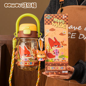 Botella de Agua de Plástico Tritan de 650 ml con Diseño de Dibujos Animados de <span class=keywords><strong>Disney</strong></span>, Linda Botella de Agua <span class=keywords><strong>para</strong></span> Niños, Regalo, <span class=keywords><strong>para</strong></span> Uso en la Oficina, Taza de Gran Capacidad y Regalo - Product Image 2