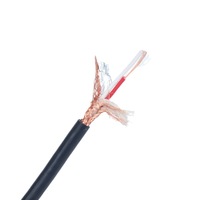 Câble de haut-parleur de haute qualité couvercle de blindage tressé en cuivre câble de Microphone 100m rouleau fil de câble de haut-parleur Hifi