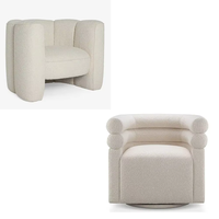 Chaise pour une personne design italienne chaise paresseuse unique et créative chaise de salon chaise de studio chaise de canapé en tissu