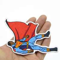 Fabricant personnalise les vêtements avec patch brodé de logo imprimé