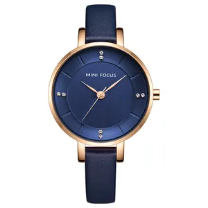 2021 Mini Focus Wristwatch New Fancy Design Women Leather Straps Watch Big Face Luxury Ladies Dress Wrist Watches