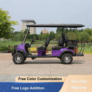 Nouveau design 6 sièges voiturette de golf électrique voiture de club électrique pour les sites pittoresques - Product Image 3