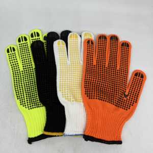 <strong>Glove</strong> PVC Dotted Cotton <strong>Gloves</strong> <strong>with</strong> Excellent <strong>Grip</strong> XL Size Customizable General Purpose Construction Work - Product Image 6