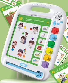 Pantalla no electrónica para niños, actividad educativa, almohadilla de pensamiento, juego de desarrollo lógico, tablero de capacidad de aprendizaje autodirigido - Product Image 2