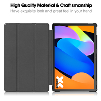 Étui intelligent à rabat en cuir PU pour tablette Lenovo Idea Tab 11 TB336 FZ FU, coque rigide avec support pliable en trois parties