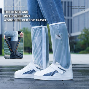 יחול גשם קל עמיד, מכסה החלקה על החלקה ללא החלקה עם נשיפה רכה עמיד למים עליונה בחורף העליון - Product Image 3