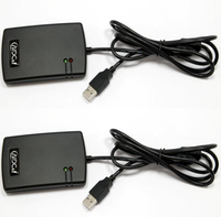 Lecteur de cartes de contrôle d'accès YIAN CR100-MFBR 13,56 MHz ISO14443A HF RFID en matériau ABS pour support