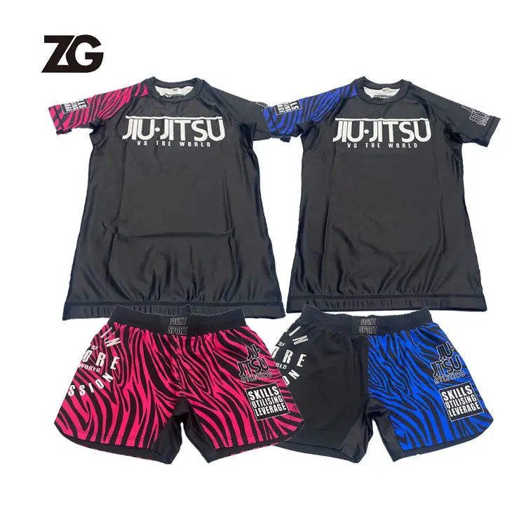 Produttore all'ingrosso Design personalizzato MMA Rash Guard per uomini e bambini manica lunga donna Rash Guard con Logo