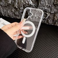 Coques de téléphone transparentes en acrylique, imprimées UV, antichoc, protection 360°, vente en gros à Guangzhou pour iPhone 17, 16, 15, 14 Plus, pour OEM/ODM