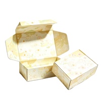 Boîte en carton ondulé pliable OEM de qualité supérieure, imprimée multi-motifs et colorée, pour l'emballage de petits articles e-commerce