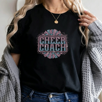 Strass thermocollants personnalisés pour vêtements et t-shirts, motif pompon de cheerleading, à presser à chaud