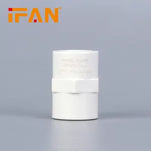 IFAN 하이 퀄리티 플라스틱 PVC 파이프 피팅 SCH40 PVC 피팅 배관 용 UPVC 파이프 피팅
