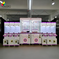 Machine à griffes commerciale fiable, à monnayeur et lecteur de cartes de crédit, pour la vente aux centres d'arcade et aux centres commerciaux