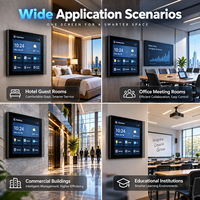 Panneau tactile intelligent Tuya 10 pouces pour maison connectée, écran tactile Zigbee avec commande vocale Alexa et passerelle intégrée