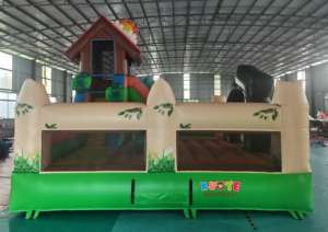 KUOYE Château gonflable gonflable de terrain de jeu de maison d'arrière-cour de PVC résistant extérieur commercial avec la glissière pour des enfants - Product Image 3