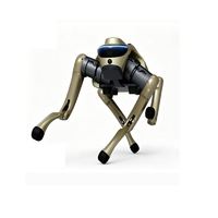 Robot quadrupède intelligent en alliage d'aluminium à haute performance, pour la surveillance de la sécurité, avec une vitesse de 3 m/s