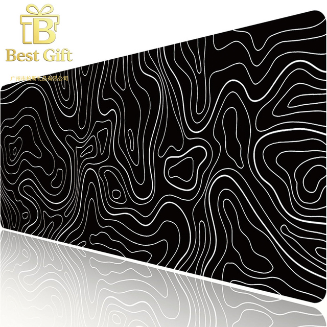 Durable Gaming Non-Toxic in Stock Customize Design XXL Size Rubber Desk Mouse Pads with Edge Seamed