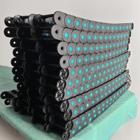 Cadena portacables de nailon abierta Yodel Part Cnc Router Flexible Cable Track Wire Carrier 25*25