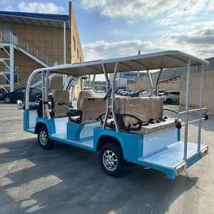 2025-Venta caliente autobús turístico eléctrico 11 asientos autobús de pasajeros - Product Image 4