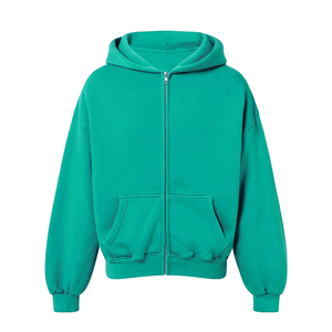 Sweat à capuche surdimensionné personnalisé en pur coton, chaud, confortable, décontracté, tendance, style streetwear, logo personnalisable pour l'hiver, vente en gros - Product Image 4