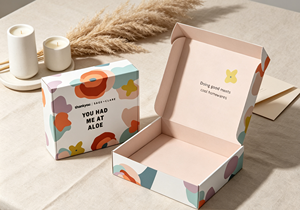 Eco-Friendly Handmade High-End Recyclable <b>Square</b> Paperboard Slotted Boxes with Custom Logo Options - Product Image 4