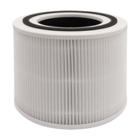 Filter HEPA H13 Pengganti Baru Efisiensi Tinggi Karbon Aktif Bertenaga USB Ramah Lingkungan Permeabilitas Tinggi Efisiensi 99,95%
