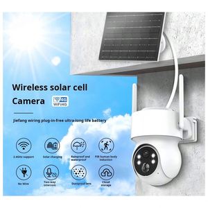Icsee Outdoor Home PTZ CCTV IP Security 4MP Mini Cámara solar inteligente con visión nocturna Micrófono incorporado y sensor CMOS - Product Image 2