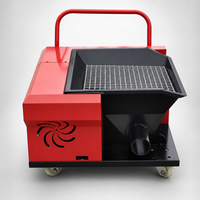 Pompe à mortier électrique, petite machine de transfert de béton et de coulis avec télécommande pour la construction