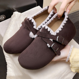 <span class=keywords><strong>Mocasines</strong></span> Casuales de <span class=keywords><strong>Mujer</strong></span> para Primavera 2026, Ligeros, Transpirables, con Diseño Sólido y Hebilla en la Correa, Suela de PVC - Product Image 4