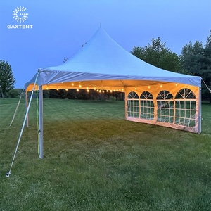 Tenda per auto da esposizione rifugio modulare temporaneo grande e completamente coperto tendone esterno 20x20 pesante cassetta pavimentazione - Product Image 2