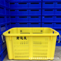 Panier suspendu en plastique empilable, caisse en maille, capacité 100kg-150kg, résistant à la température, aux acides et aux alcalis, longue durée de vie, pour fruits